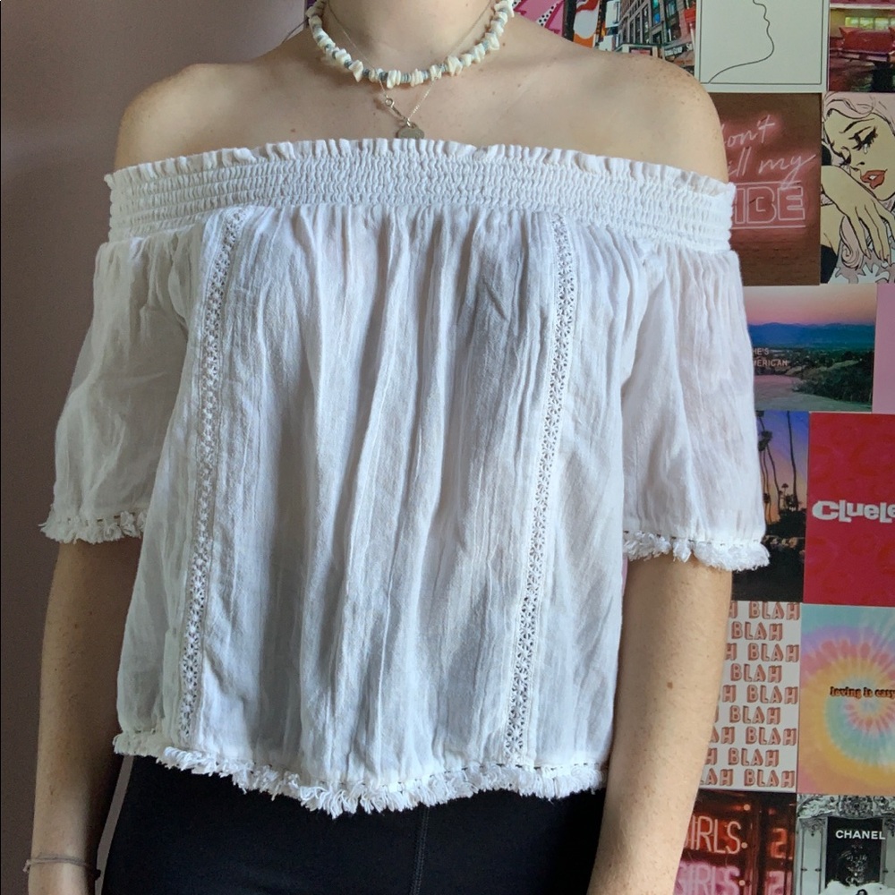 Aerie off-the-shoulder top